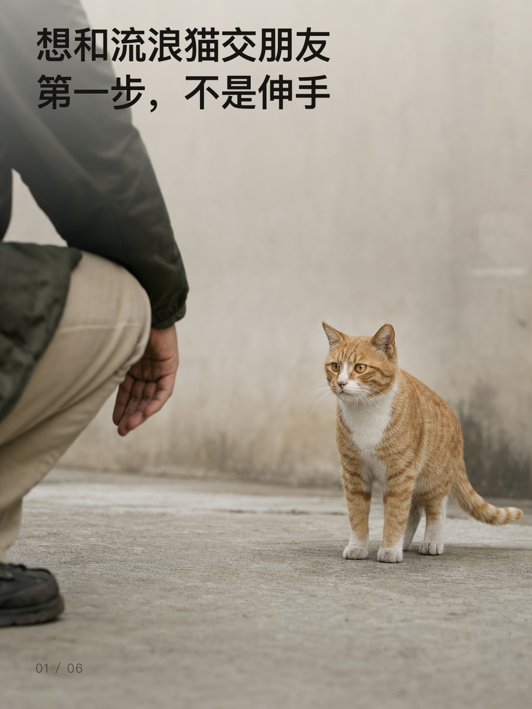 想让流浪猫不怕你，先把手收回来封面